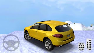 New Car Porsche Cayenne Snow Offroad 4x4 - Extreme SUV Driving Simulator 2024 - android game play screenshot 4