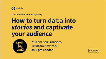 How to turn data into stories and captivate your audience