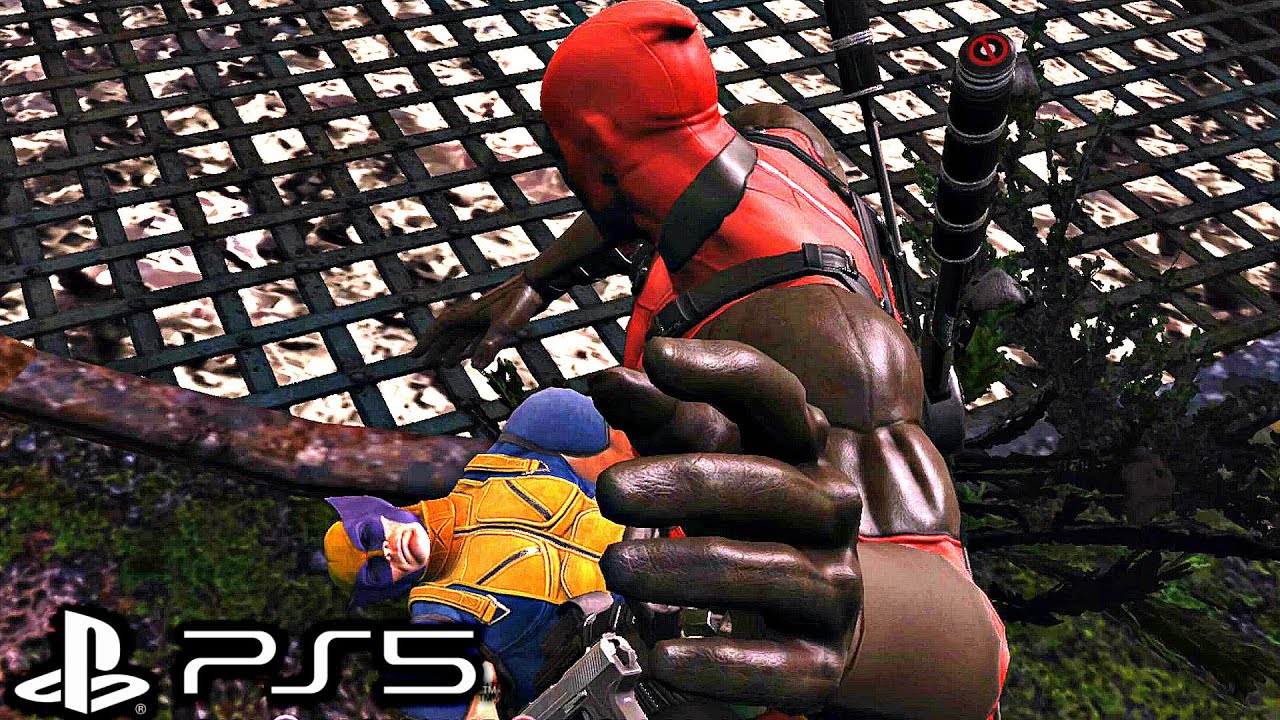 Deadpool Slapping Wolverine Scene 4K ULTRA HD