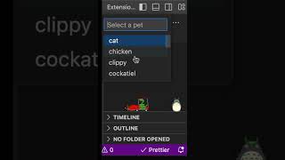 vs code pets!