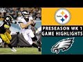 Steelers vs. Eagles Highlights | NFL 2018 Preseason Week 1