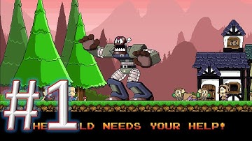 Dan the Man: Action Platformer gameplay walkthrough 1 android & ios