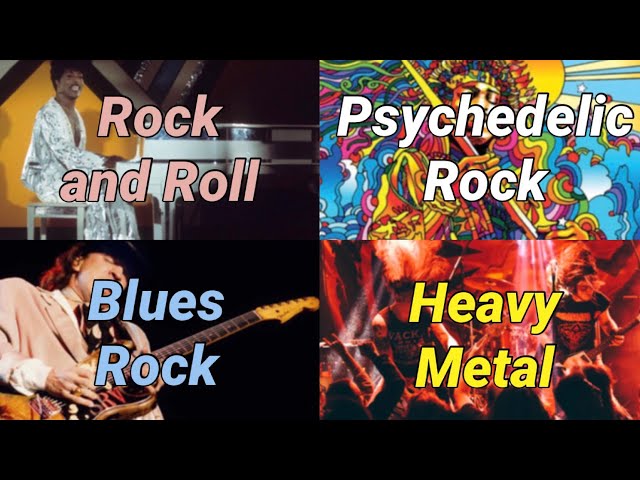 Every Genre of Rock Music Named class=