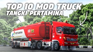 TOP 10 MOD TRUCK PERTAMINA | MOD BUSSID