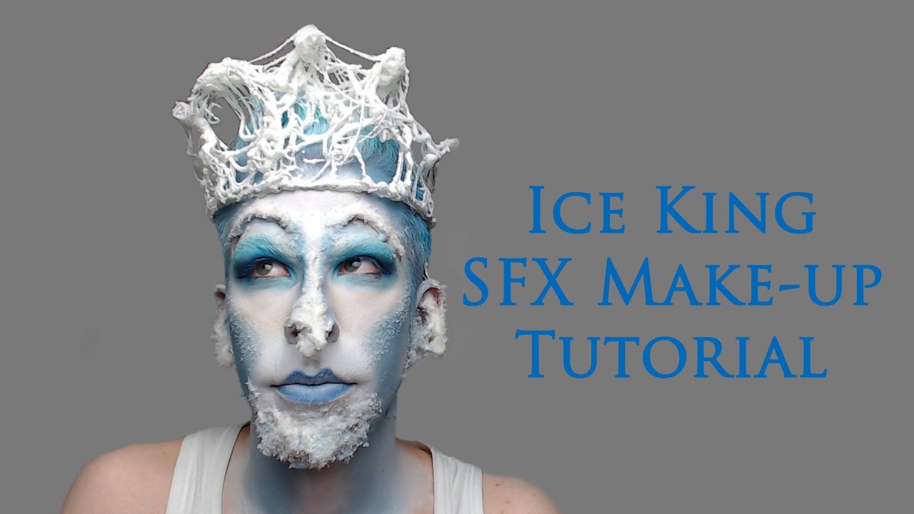 ICE KING FATHER WINTER JACK FROST Inspired SFX MakeUp Tutorial ICE KING FATHER WINTER JACK FROST Inspired SFX MakeUp Tutorial