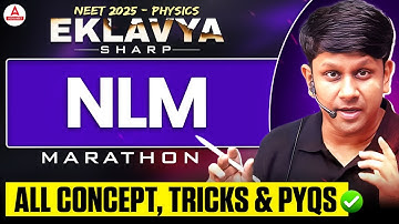 NEET 2025 Physics Marathon | Laws of Motion (NLM) | All Concepts, PYQs & Tricks | GG Sir