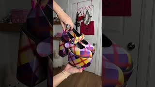 Get ready with me: Jeal Paul Gaultier mesh top, purple plaid skirt & platform shoes #ootd #grwm #jpg