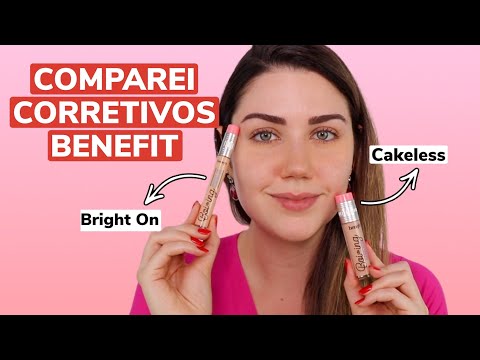 COMPAREI CORRETIVOS BENEFIT: BOIING BRIGHT ON E BOIING CAKELESS - YouTube