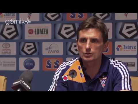 Górnik Zabrze 0-1 Wisła Płock. Konferencja prasowa: Marcin Brosz (21-04-2018)