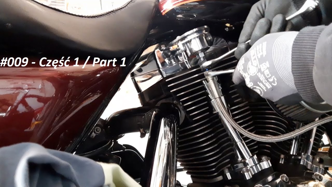 #009_Part 01 - Wskaźnik ciśnienia oleju/ Oil pressure indicator Harley Davidson Road King 2002