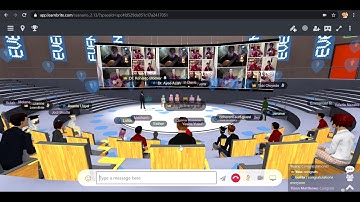 First Ever Graduation Ceremony in WebXR  | Learnbrite 3D Learning Experience Platform