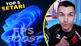 TOP 5 SETARI PENTRU PC / LAPTOP NOU sau WINDOWS FRESH (fps & precision boost)
