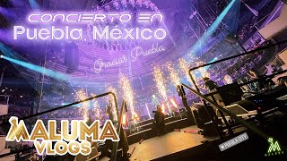 Concierto Maluma en Puebla Mexico MalumaVlogs