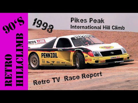 Pikes Peak International Hill Climb 1998 | Retro TV | Rod Millen, Paul Dallenbach, Unser | PPIHC