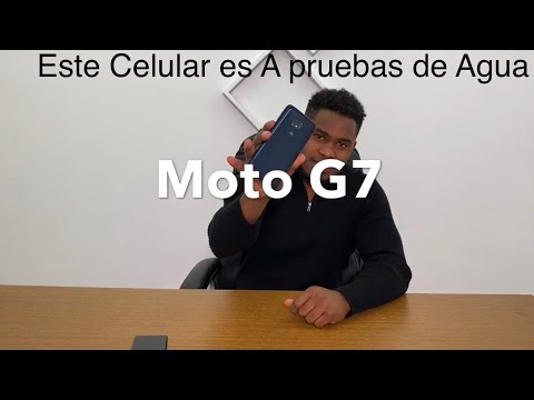 Video: ¿El Moto g7 es resistente al agua?