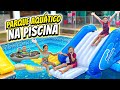 Transformamos nossa piscina em um PARQUE AQUÁTICO | Ft Jessica Sousa Jéssica Godar e Laurinha e He