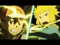 Ash vs volkner second battle amv  pokemon journeys