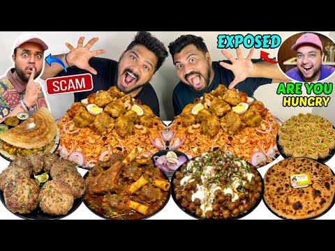 Are You Hungry ka FAVOURITE FOOD😱🔥KATHAL BIRYANI,MUTTON KORMA,BENNE DOSA, KEBAB, PARATHA,KUNAFA😋