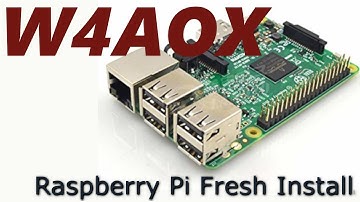 Raspberry Pi Ham Radio Field Computer Part 1 - How To Install Raspian Operating System