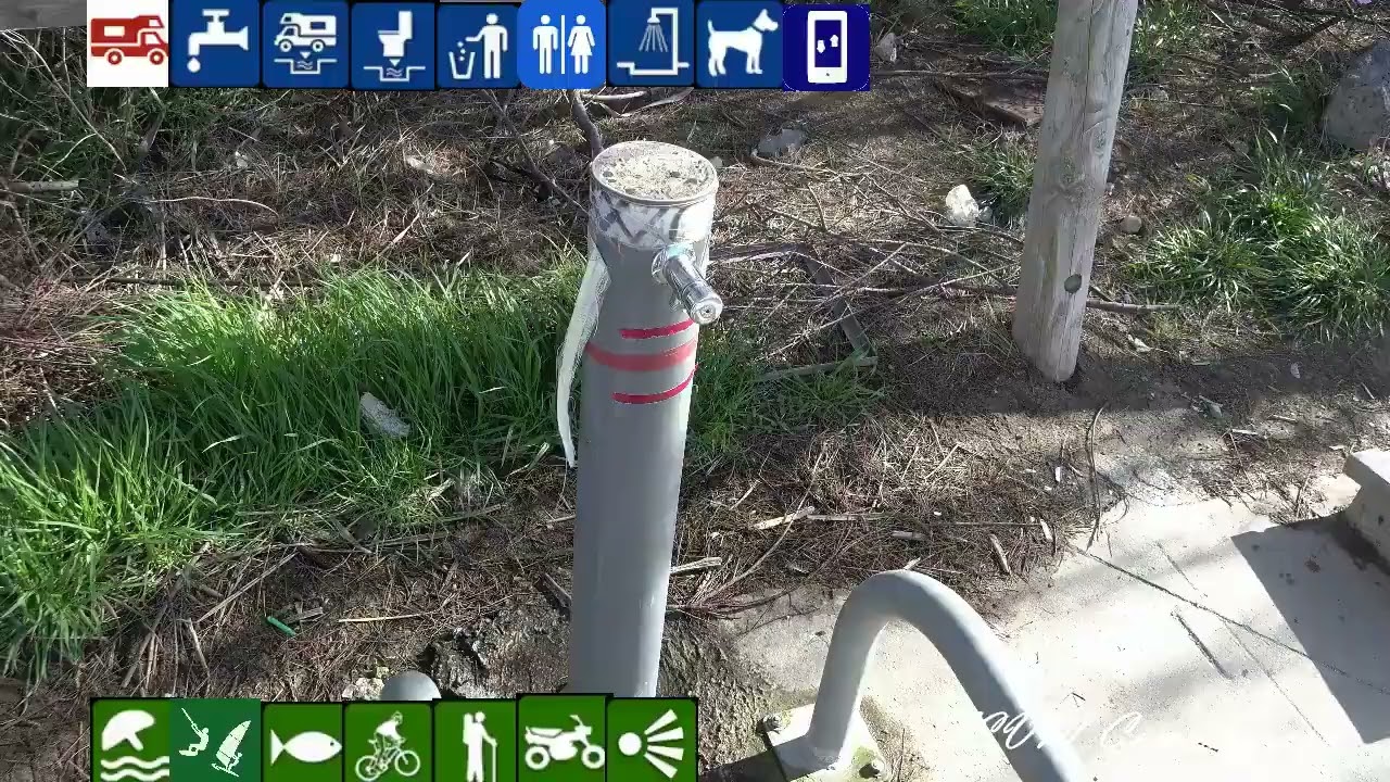 Aire camping car les 3 digues