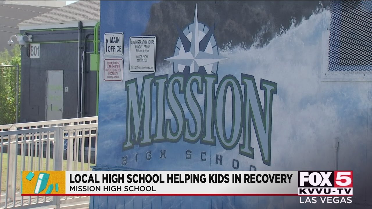 Las Vegas school specializes in helping students in recovery