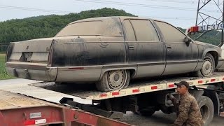Abandoned Old Cadillac Fleetwood Car Restoration | Classic Car Revival