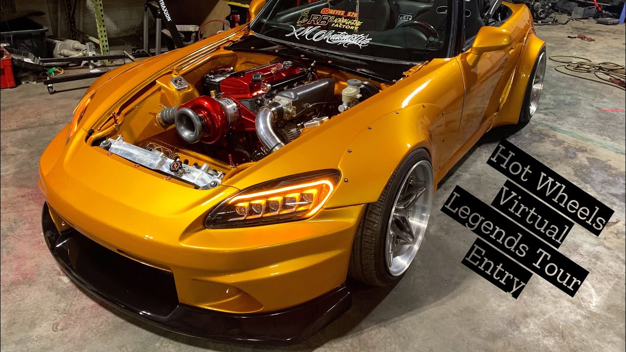 HOT WHEELS VIRTUAL LEGENDS TOUR ENTRY / Golden Reyes - YouTube