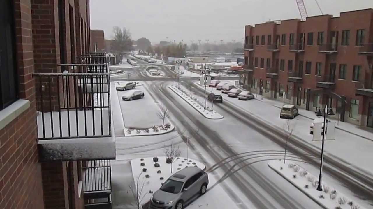 Snow in Valpo YouTube