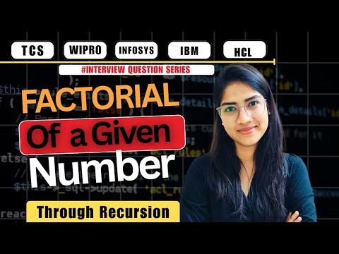 Find Factorial of a Number in C Using Recursion | Full Detailed Explanation#interviewquestionseries