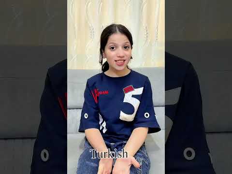 كيف صحتك بعدة لغات      