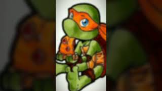 MichelAngelo Glow up #fyp #ninjaturtles #glowup
