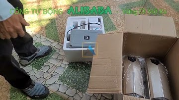 Cổng Tự Đóng Mở Xếp Gọn 2 Cánh Mỗi Bên Bằng Mô Tơ Rùa Tại Cưmga Daklak | Cổng Tự Động ALIBABA