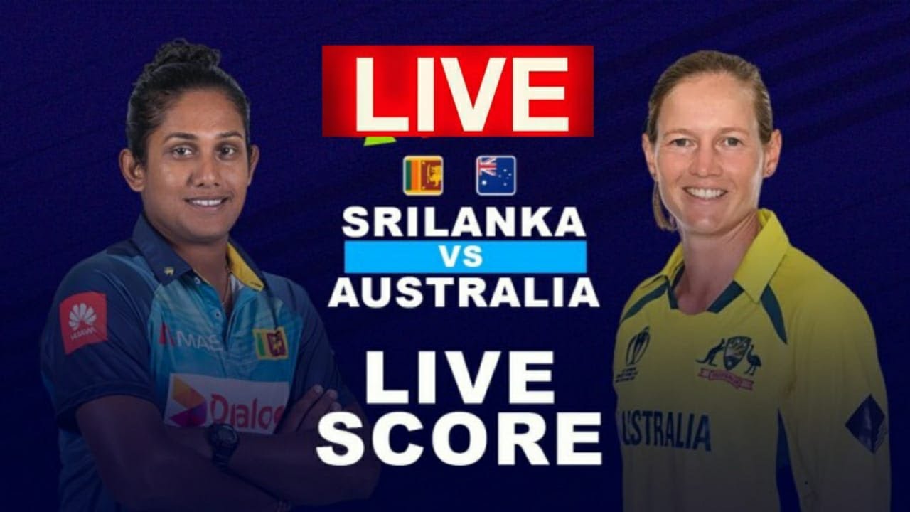 🔴Live : Australia W Vs Sri lanka w Live Match Today ICC women T20 World Cup 2023 match 11