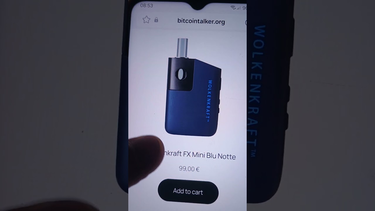 wolkenkraft FX mini 99€ free shipping www.bitcointalker.org more than a blog