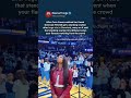 coco jones watches donovan mitchell receive standing ovation in cleveland #cocojones