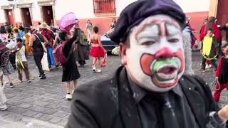 Torito de Carnaval de la calle Benito Juárez de la Colonia Ibarra de #Pátzcuaro # Michoacán