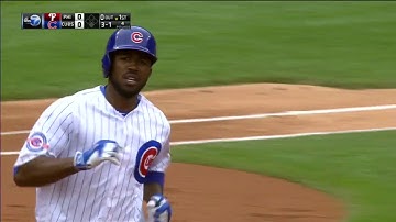 Dexter Fowler Hits a Leadoff Home Run
