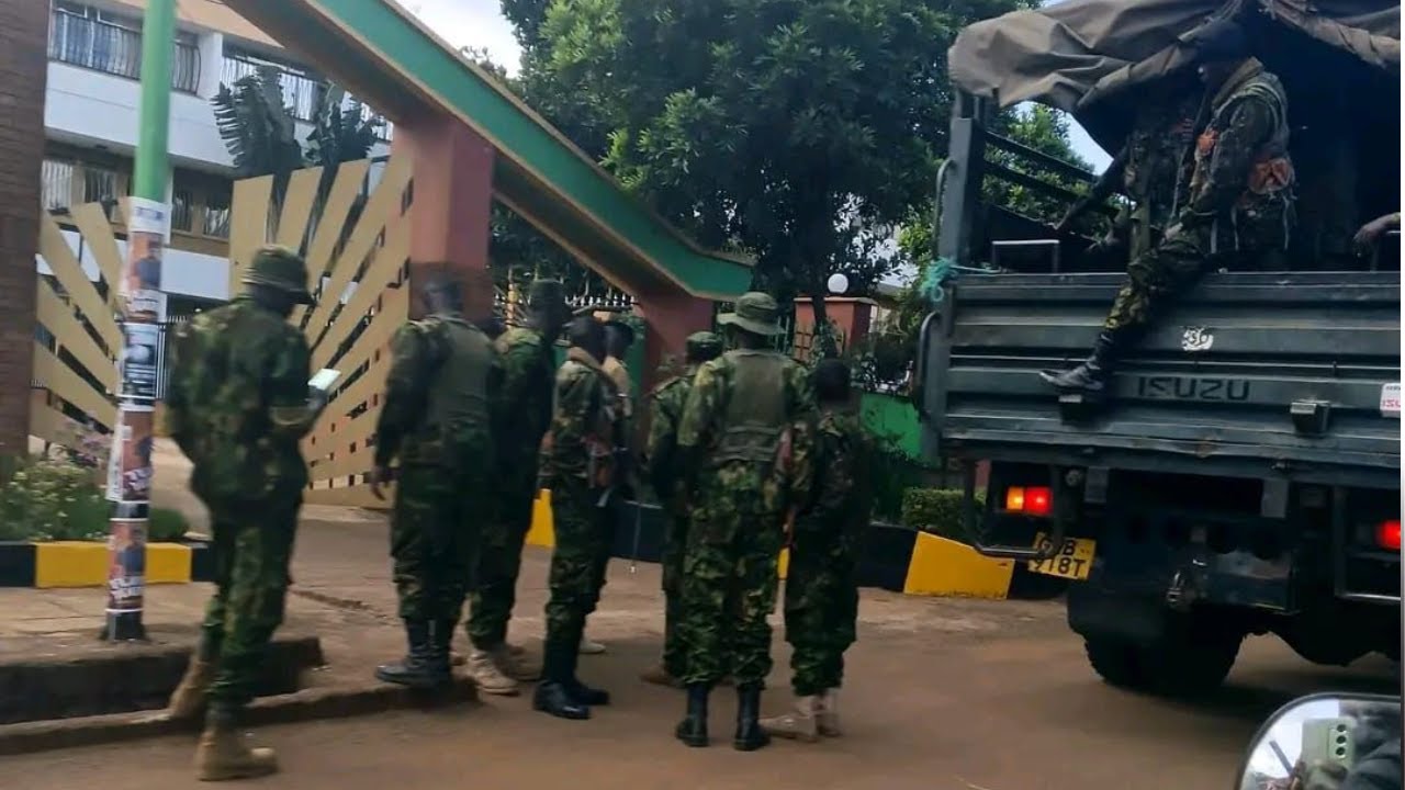 CURRENT SITUATION AT KABUCHAI AHEAD OF BY-ELECTION TOMORROW AFTER NATEMBEYA ATTACKED THERE