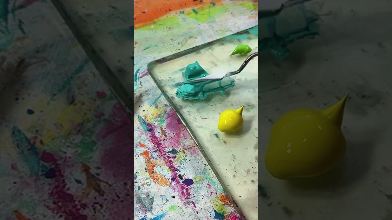 What is Powerwax? Cold wax that mixes with acrylic paints! And non toxic! More in comments 