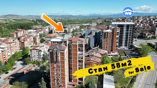 For Sale   Stan 58m2 8mi Noemvri   Stip | We4home.mk