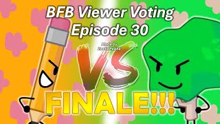 BFB Viewer Voting Episode 30 | FINALE!!!