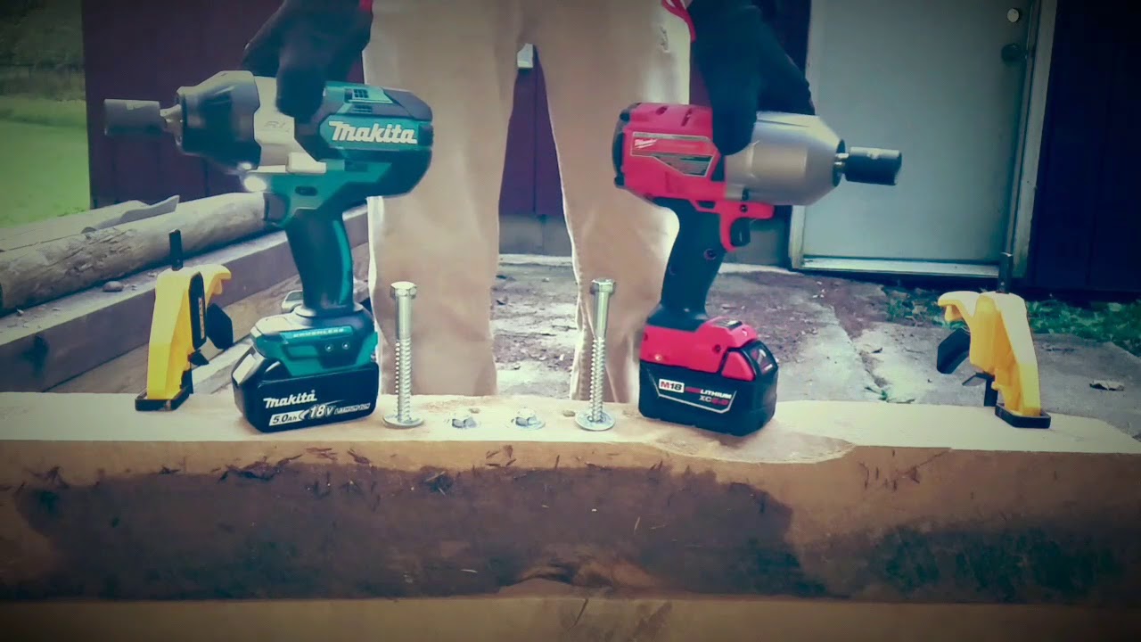 Milwaukee Fuel Gen 2 2767-20 vs Makita Brushless XWT08 (Pt.1 of 2)