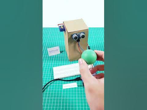 Smart Trash Can Prototype with Arduino - YouTube