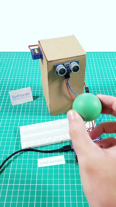 Smart Trash Can Prototype with Arduino - YouTube