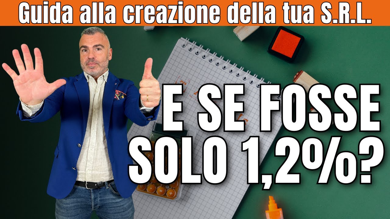 Come ridurre le tasse all'1,2% con una HOLDING