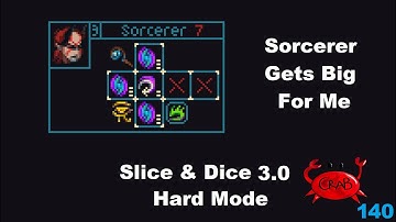 Magic Staff Sorcerer Makes Big Mana For Me (Slice & Dice 3.0 Hard Mode Gameplay)