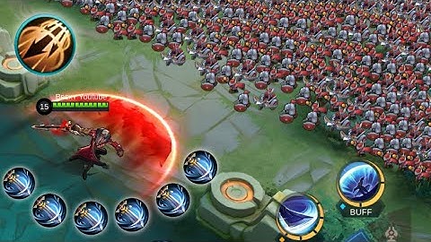 500% Attack speed Alucard Viscount vs 1000 minions (no cooldown inspire)