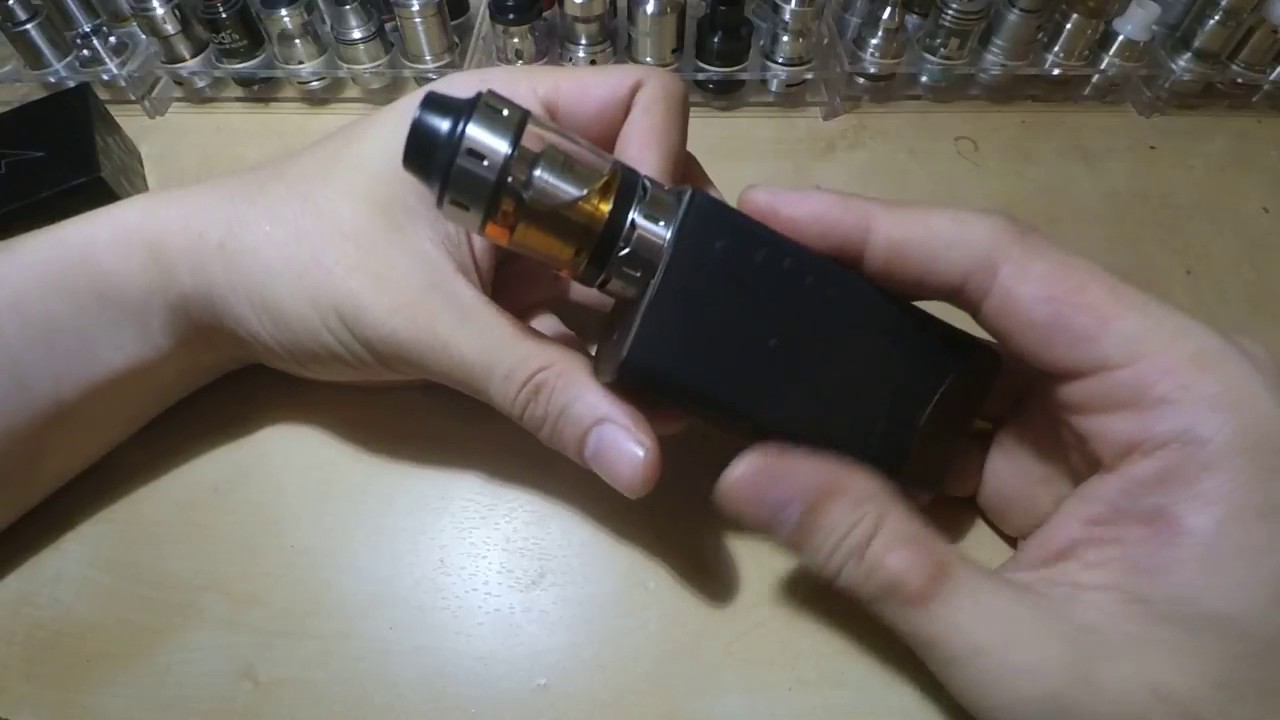 CigGo Tattoo 75watt TC box mod,hidden display review by Thailand vaper