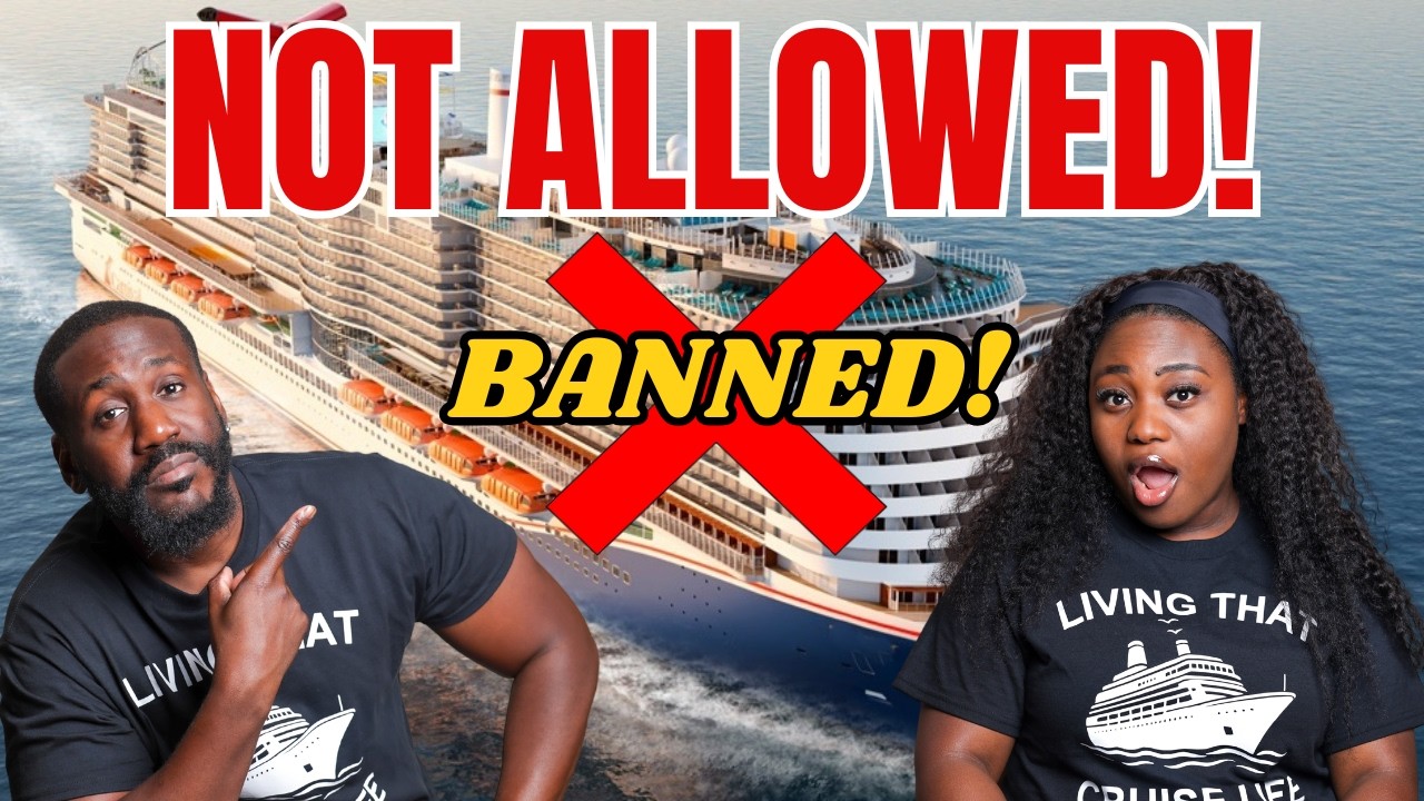 14 Items BANNED on Carnival Cruise (Don't Get Confiscated!)