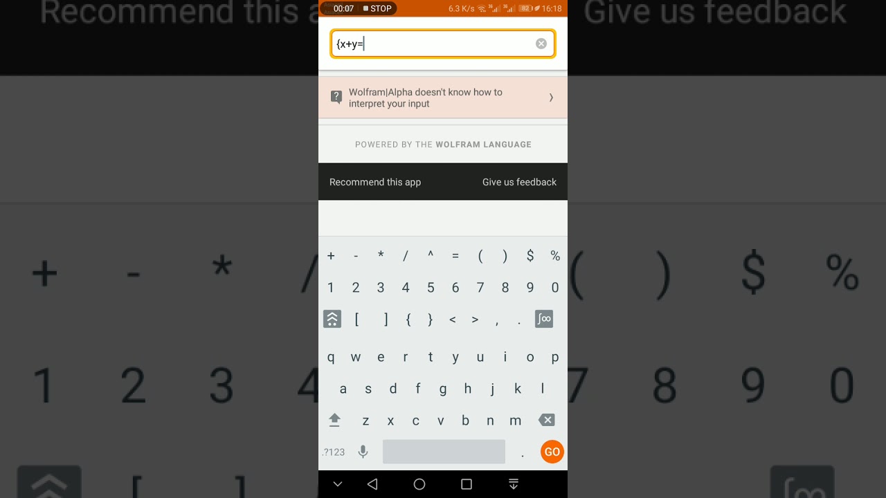 Solve System Of Equations Step By Step In Wolfram Alpha Youtube